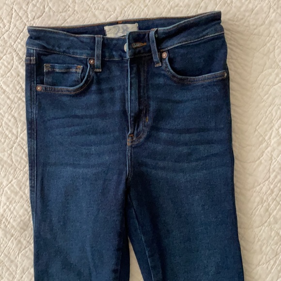 Free People Dark Wash Jeggings - Picture 4 of 8